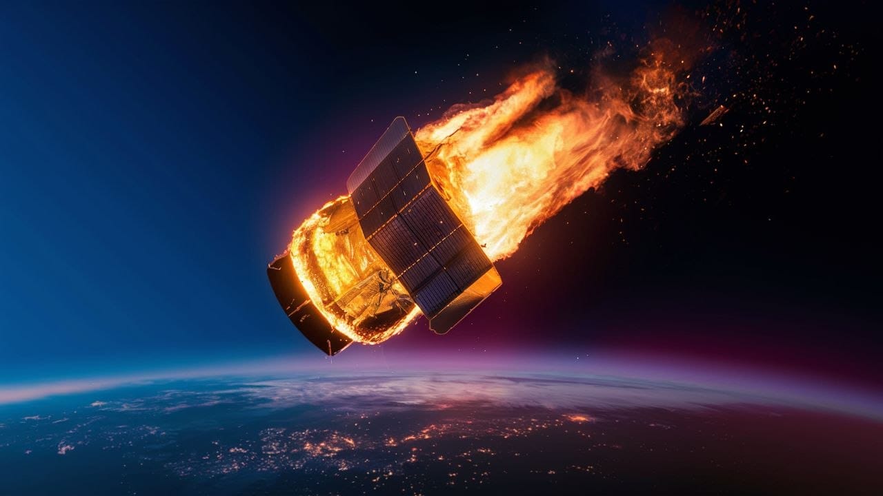 Спутники, сгорающие при входе в атмосферу, могут быть не так безобидны, как мы думали