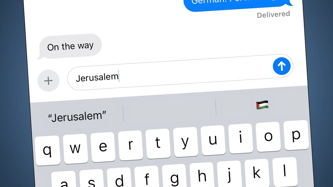 Фальшивый флаг: социальные сети взбушевались из-за ошибки в iOS с предиктивным текстом о Палестине и Израиле