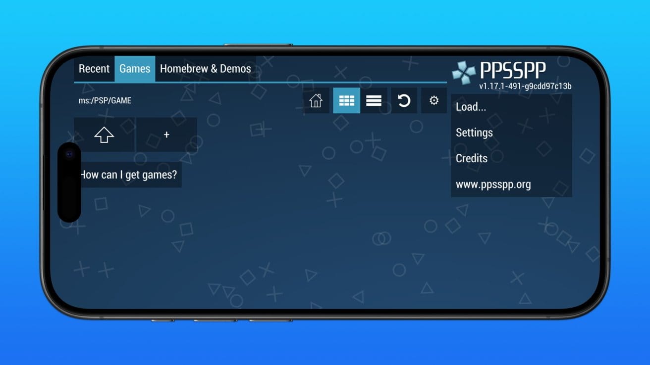 Эмулятор PlayStation Portable появился в App Store