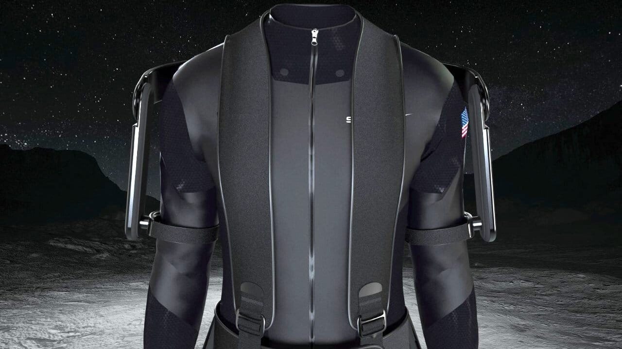 Cosmofit Exosuit: концепт космического костюма для поддержания физической формы астронавтов