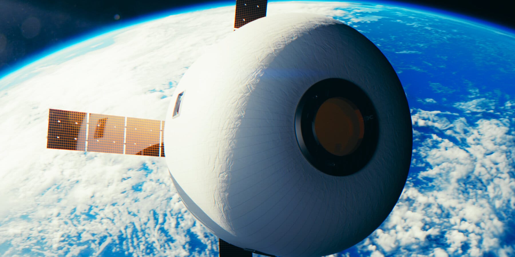 Компания Max Space разработала надувные космические станции размером со стадион