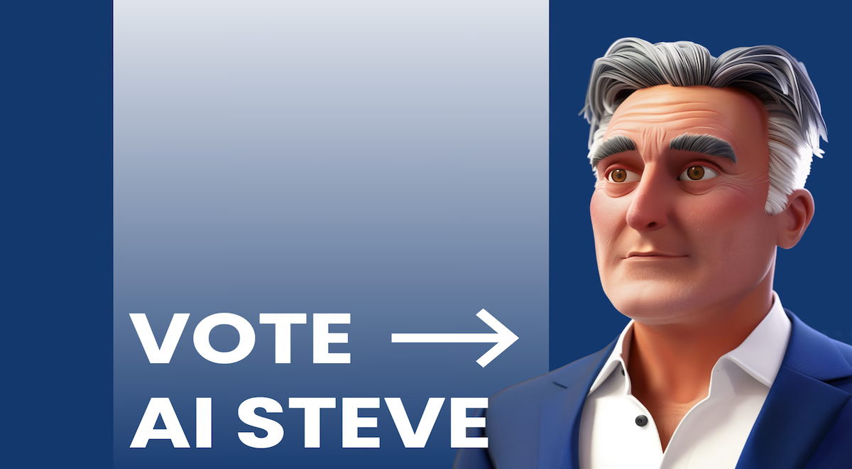 ИИ Стив: кандидат, который хочет «очеловечить» британскую политику