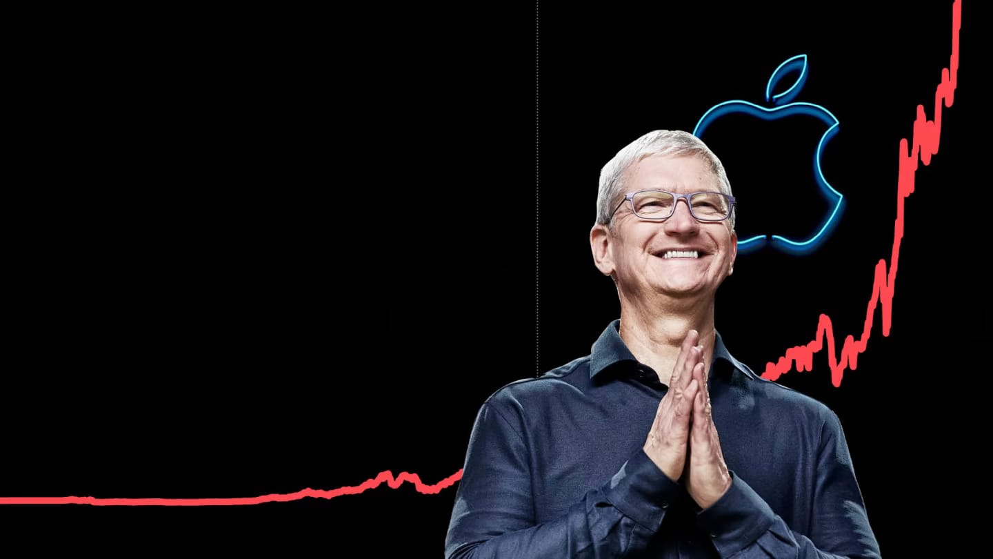 Apple вновь достигла капитализации в $3 трлн и приблизилась к Microsoft