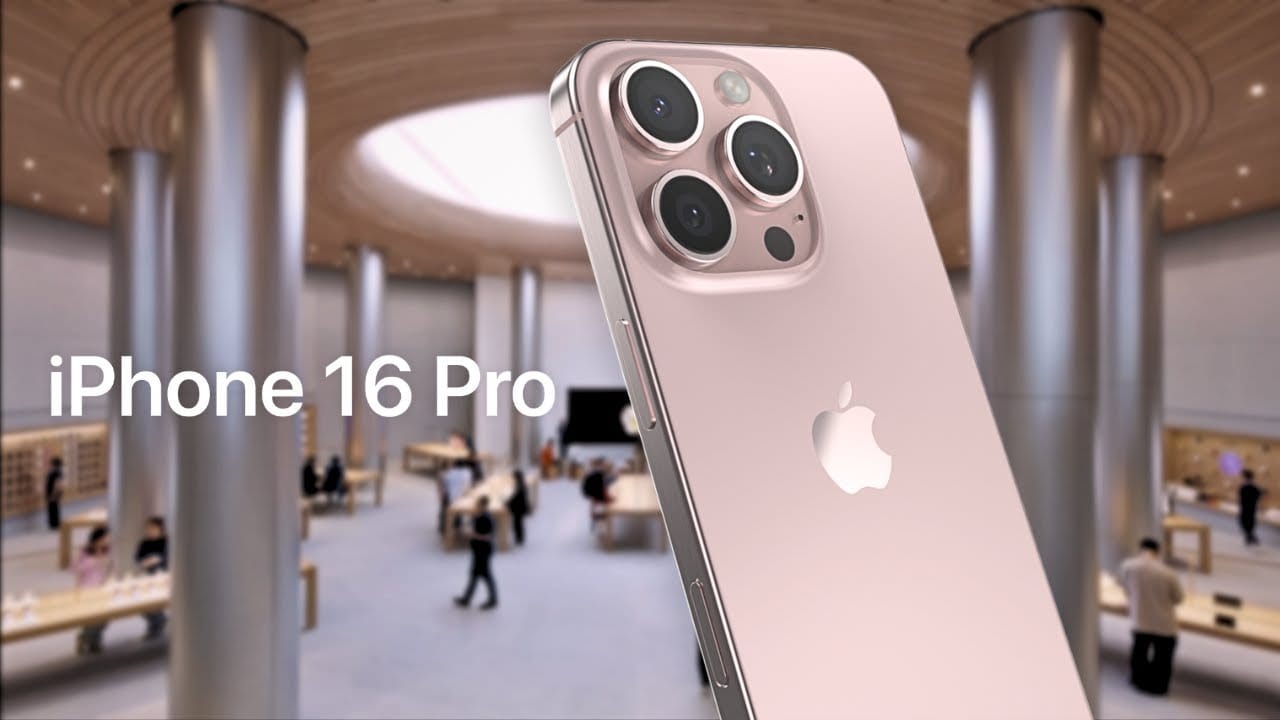 Слух: iPhone 16 Pro появится в розовом цвете