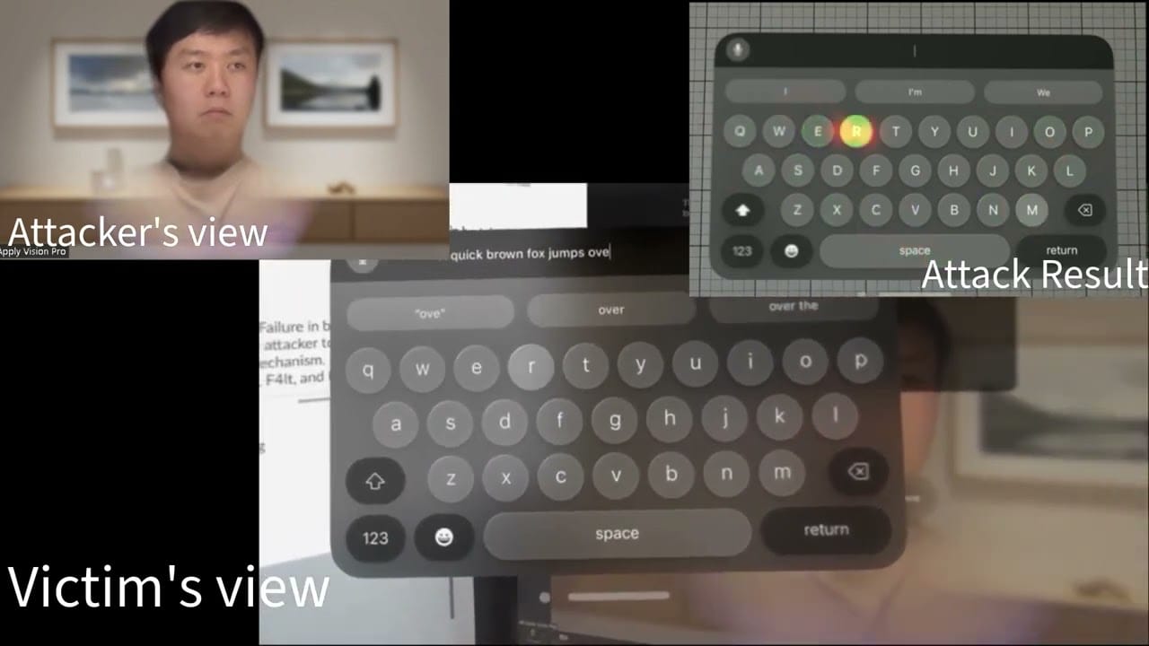 GAZEploit может узнать пароли пользователей Vision Pro, наблюдая за их аватарами