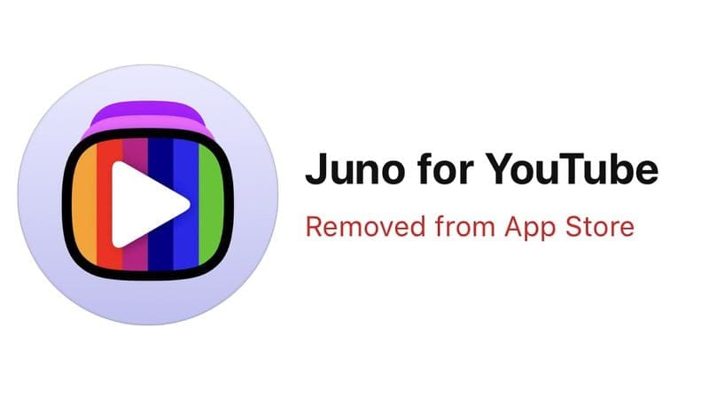 Apple удалила неофициальный клиент Juno для просмотра YouTube на Vision Pro