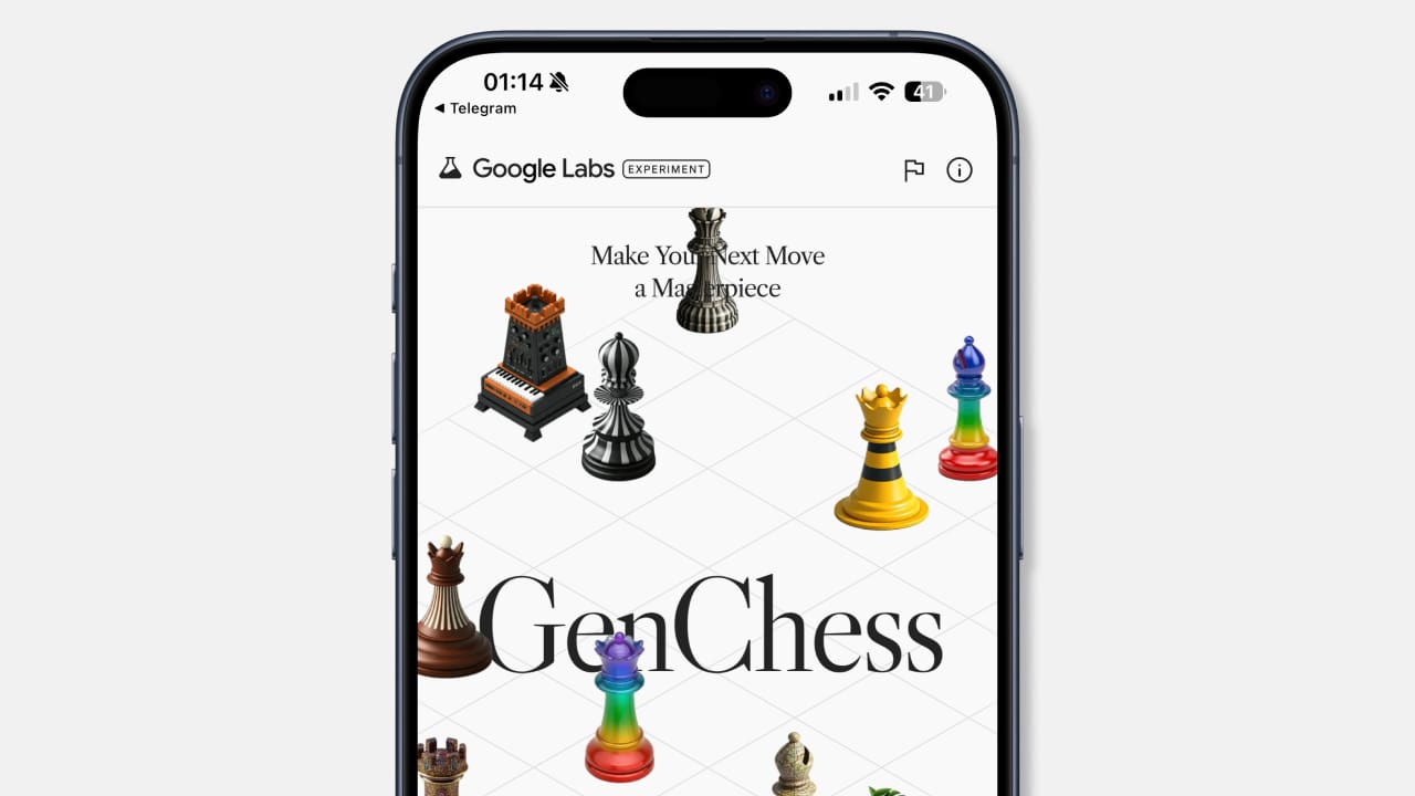 В Google разработали ИИ-сервис GenChess для создания уникальных шахматных наборов