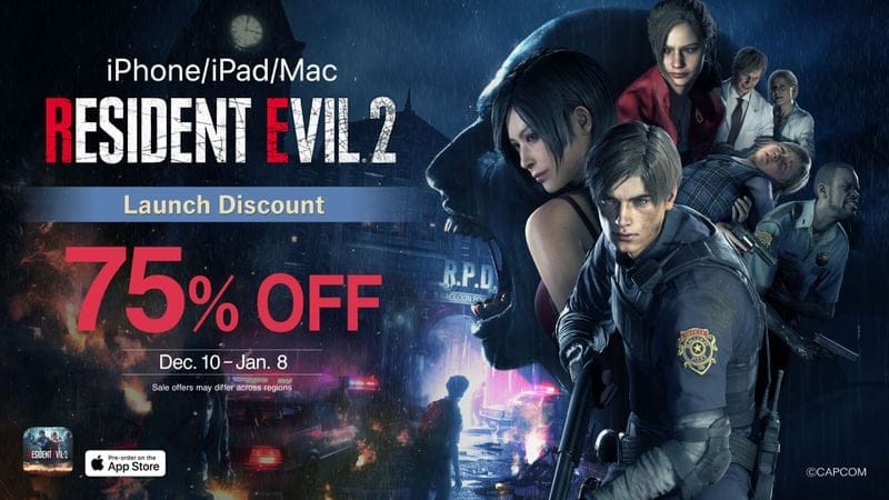 Resident Evil 2 появилась на iPhone, iPad и Mac