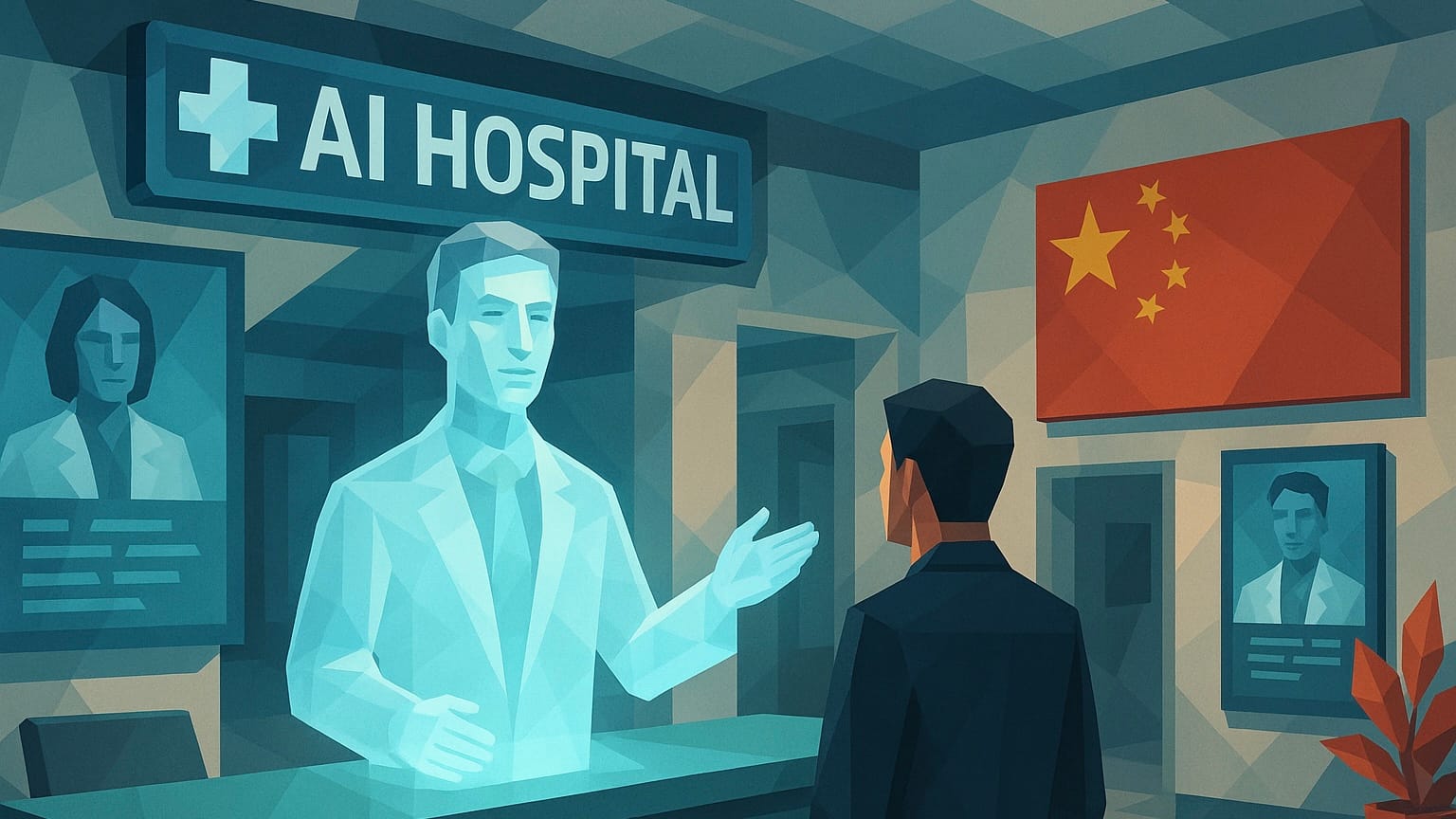 В Китае открылась первая в мире «ИИ-больница» с виртуальными врачами