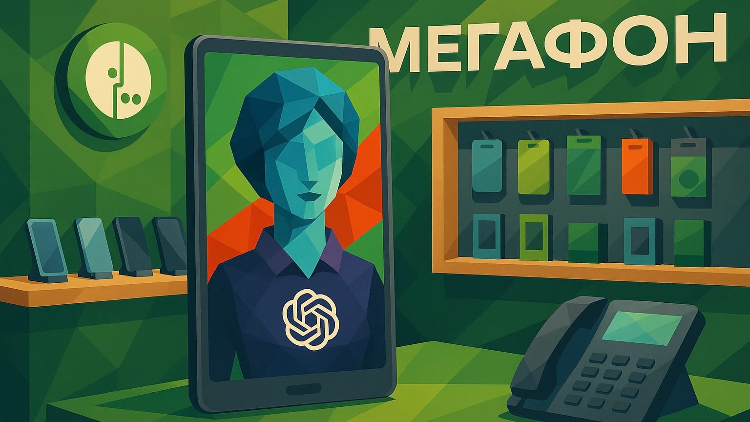В салонах МегаФона появился виртуальный помощник