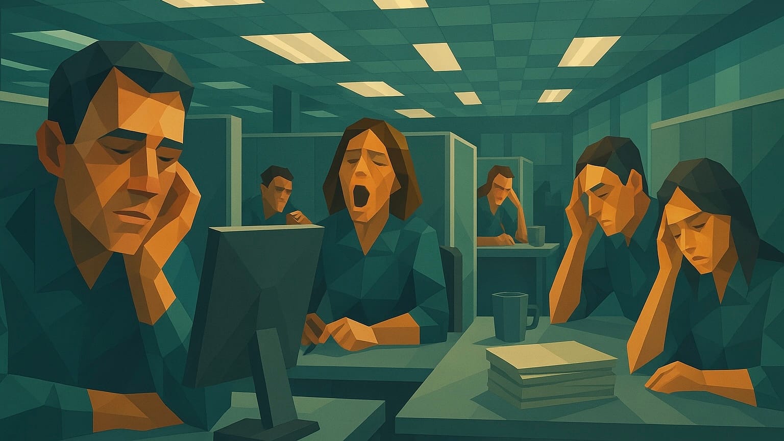 Скучные офисы толкают сотрудников к увольнению, но аудиовизуальные технологии могут изменить ситуацию