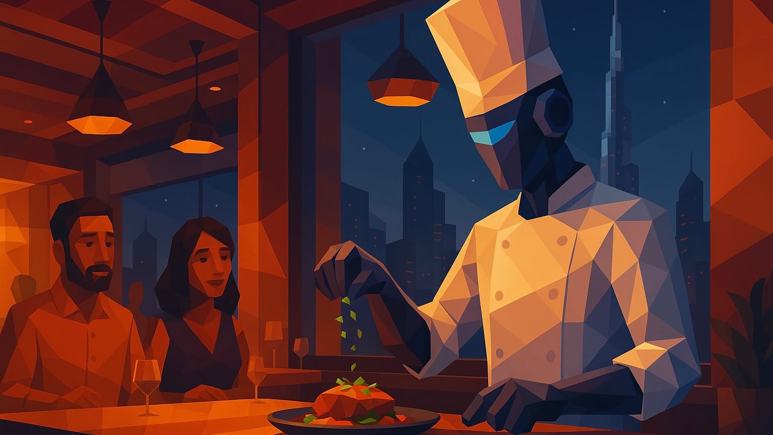 В Дубае откроется ресторан с виртуальным шеф-поваром