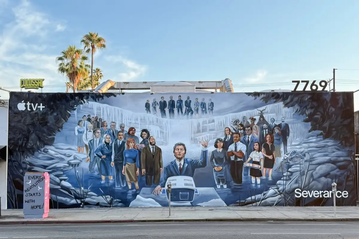 В Лос-Анджелесе появился масштабный мурал по сериалу Разделение