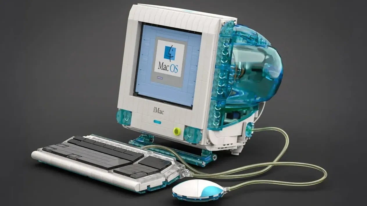 Поклонник Apple придумал и создал Lego-модель iMac G3