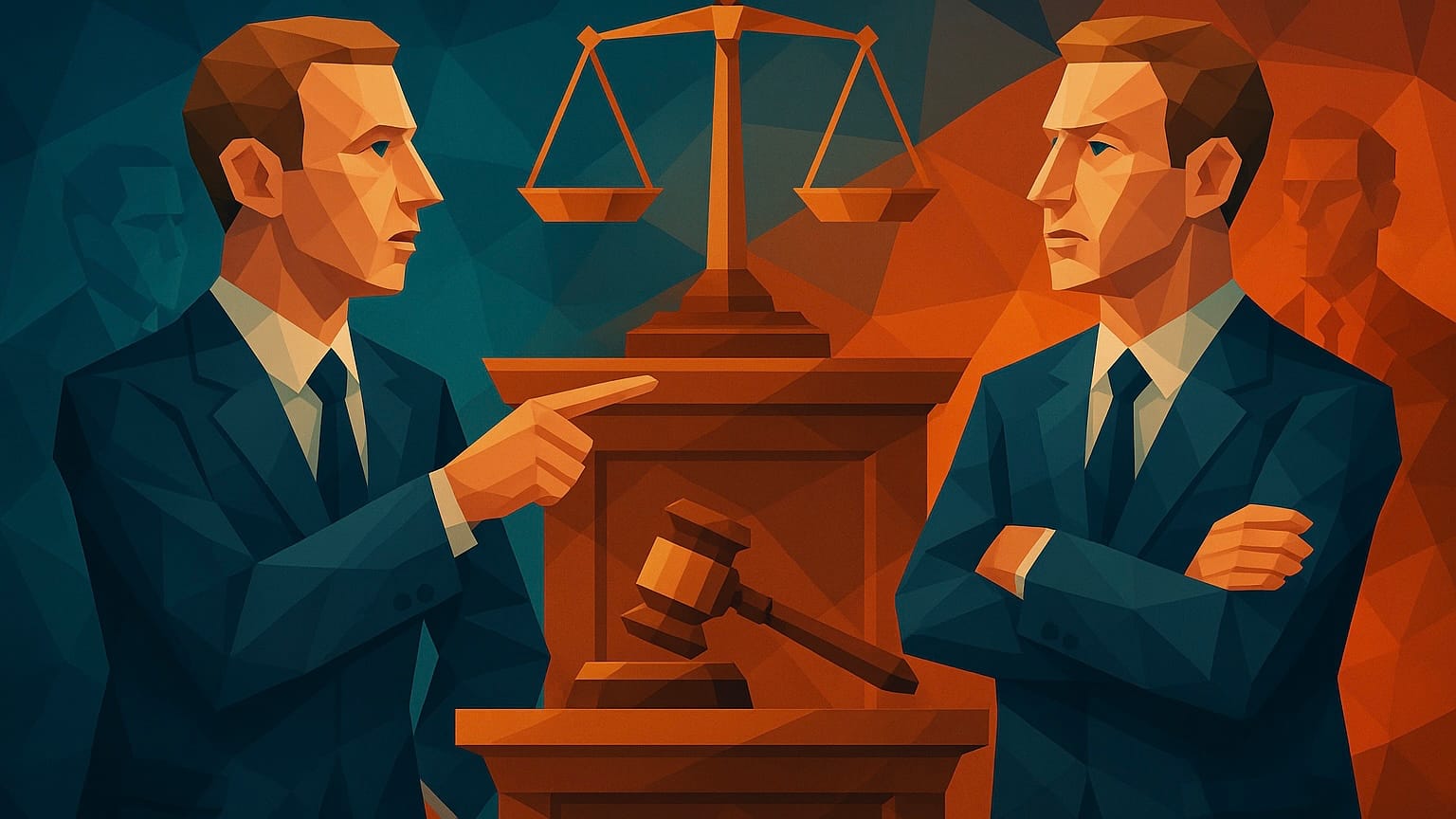 Марк Цукерберг подал в суд на Марка Цукерберга из-за Марка Цукерберга