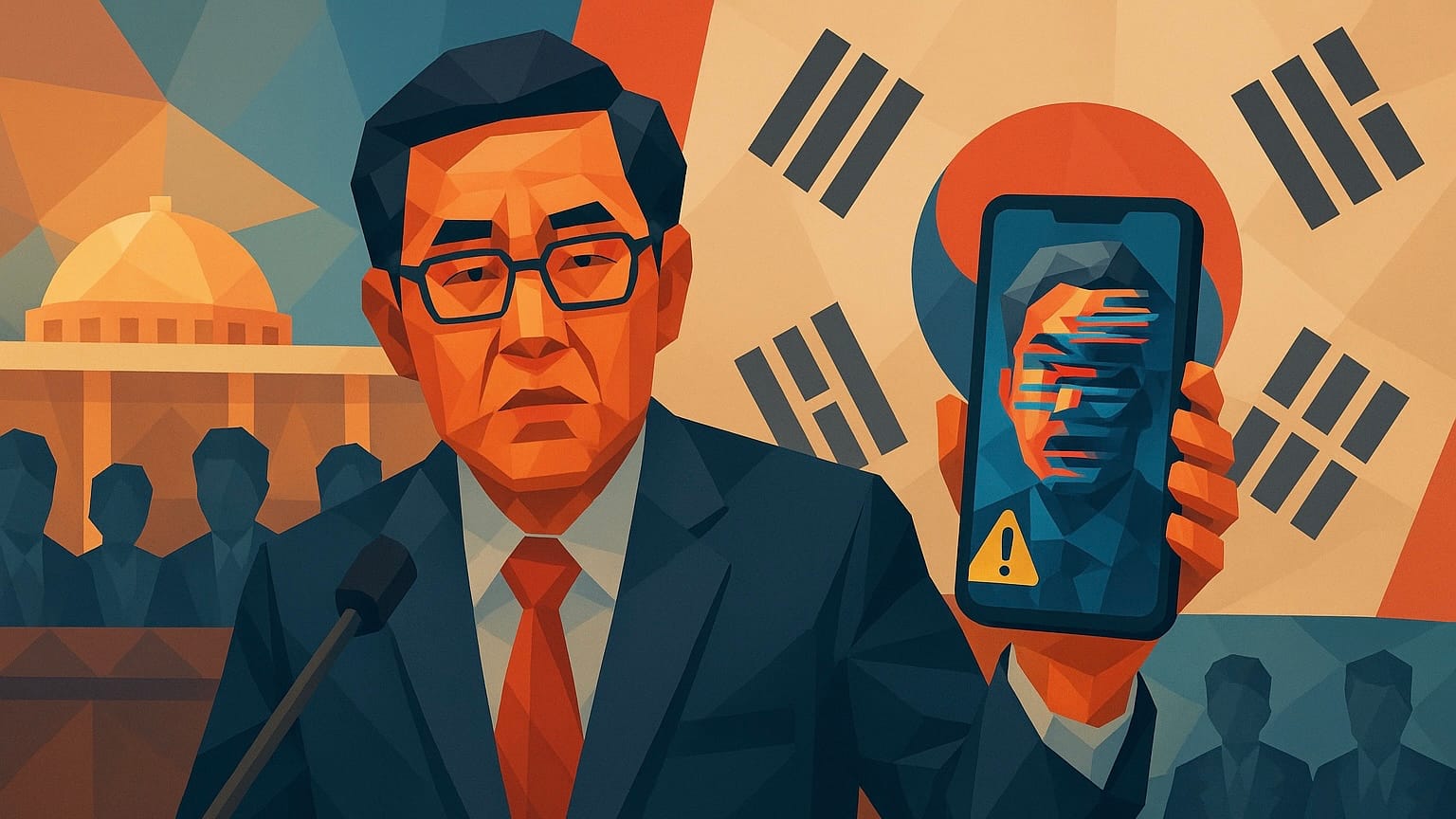 Дипфейковое видео вызвало хаос в парламенте Южной Кореи