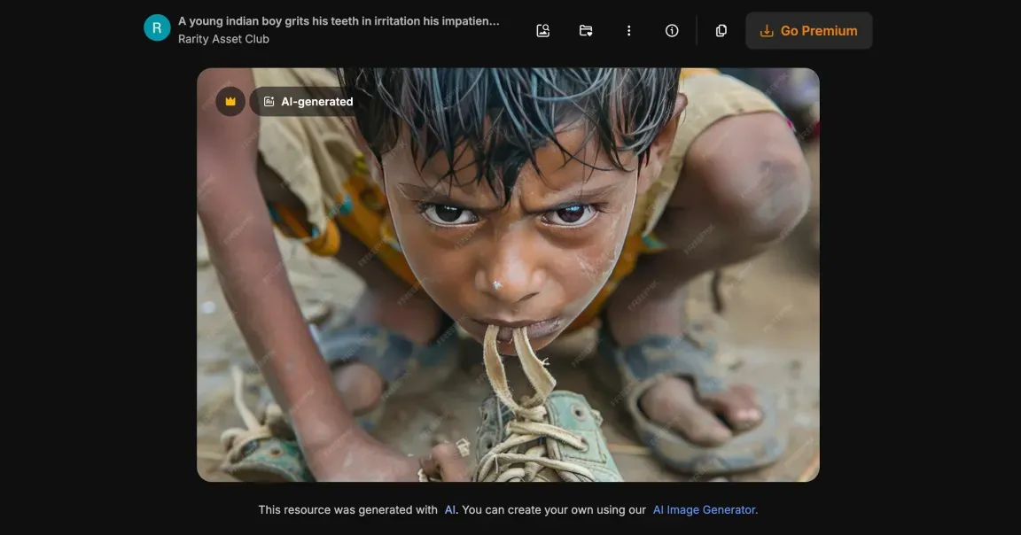 ИИ и благотворительность: как фейковые фото страдающих детей используются для сбора денег