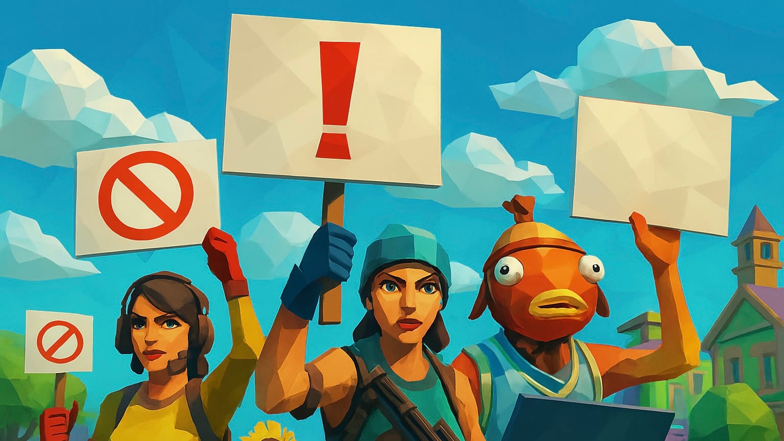 Активисты используют Fortnite и GTA V против миграционной службы США