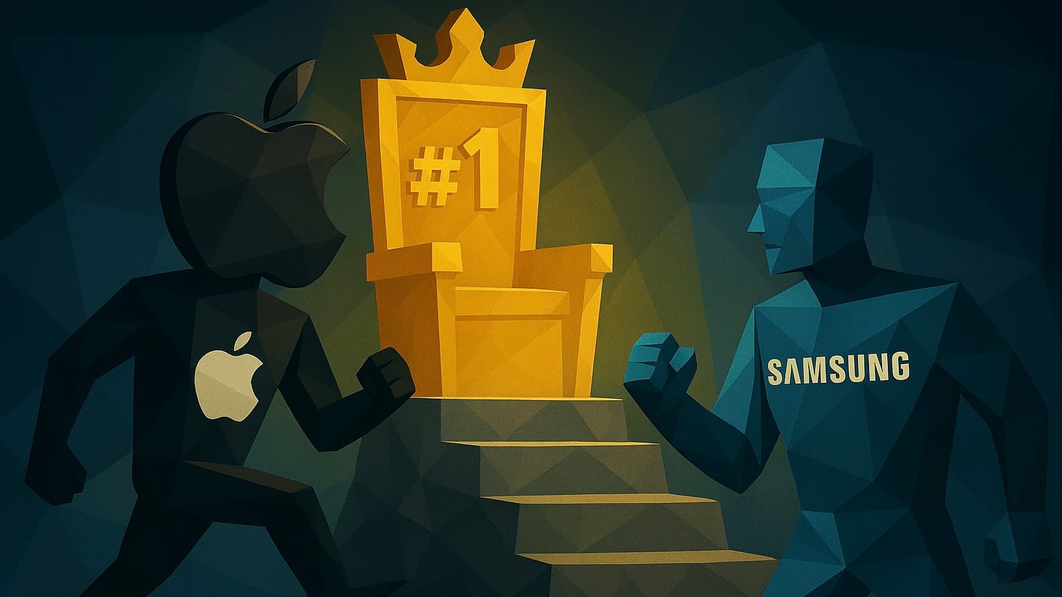 Apple готовится отобрать у Samsung титул крупнейшего производителя смартфонов