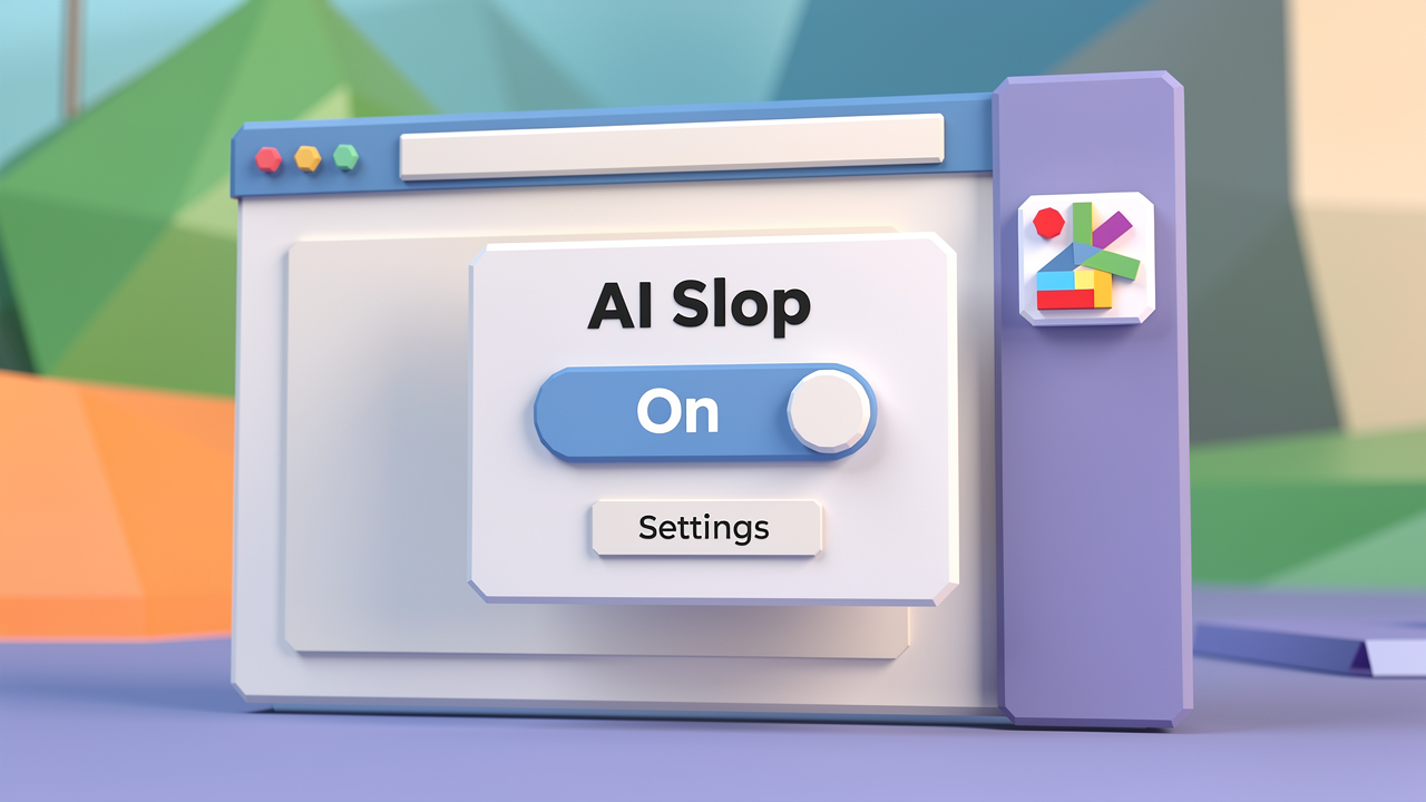 Slop Evader: расширение, которое возвращает интернет 2022 года