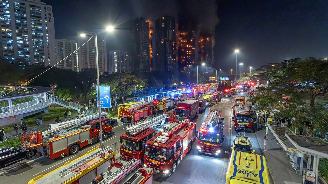 Apple направит помощь пострадавшим от катастрофического пожара в Гонконге