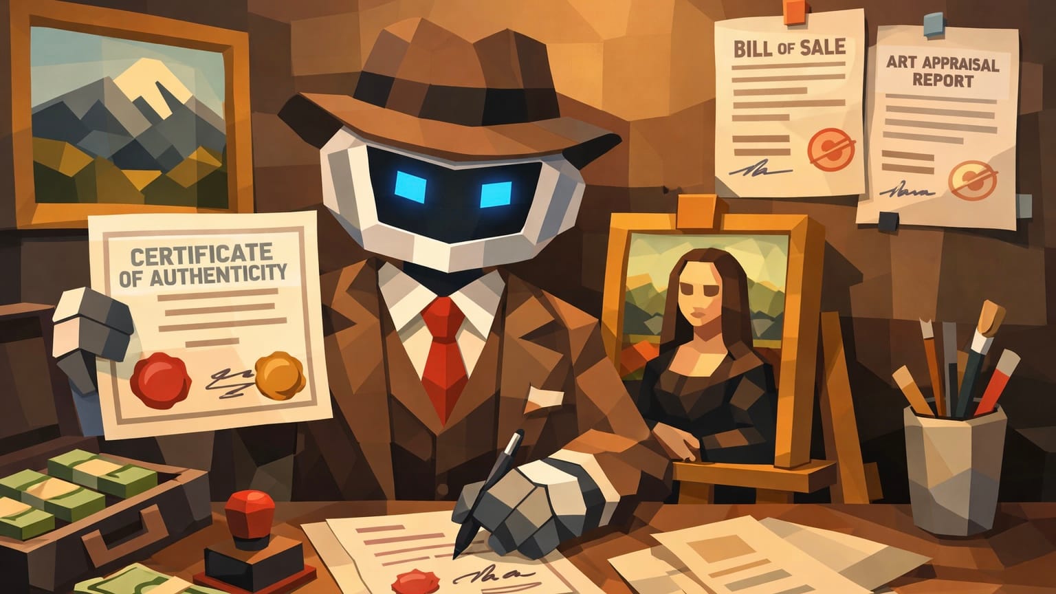 «Галлюцинации» на миллионы: как ИИ помогает мошенникам переписывать историю искусства