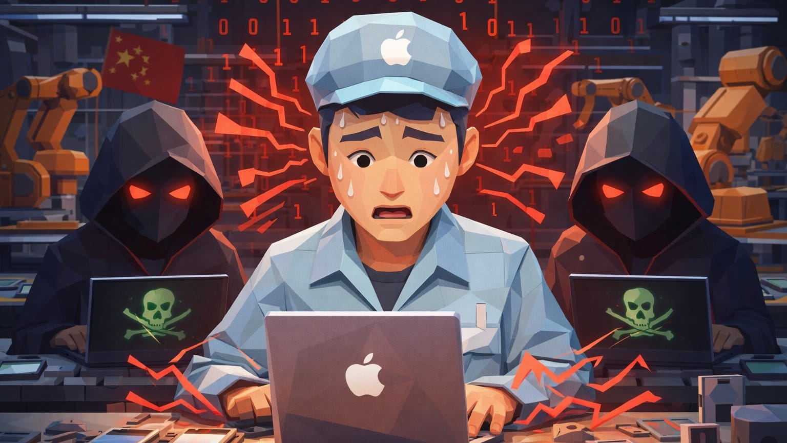 Китайского сборщика Apple атаковали хакеры: под ударом могли оказаться данные производственных линий