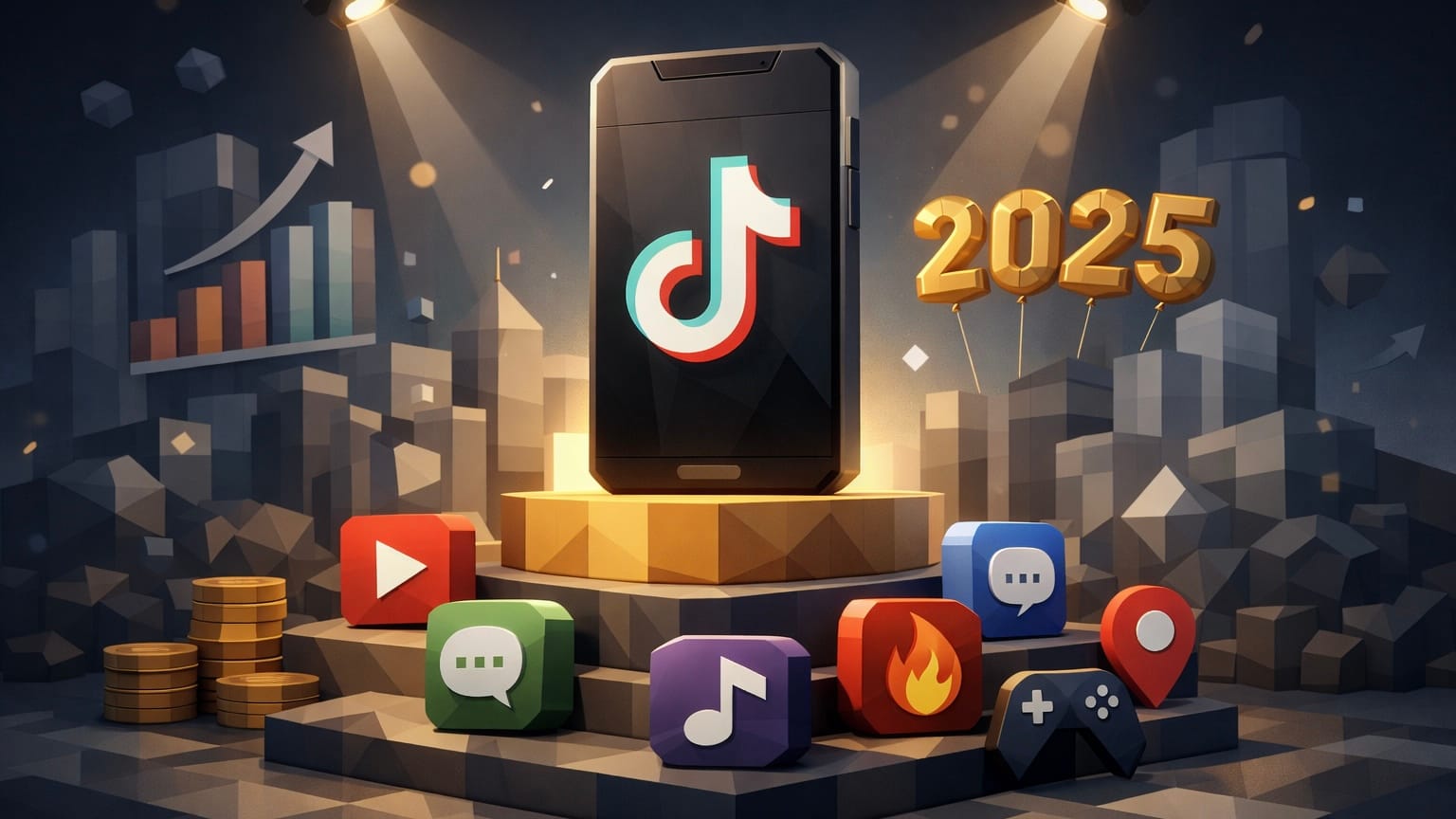 ТикTok, мобильный ИИ и «мини-драмы»: как изменился рынок приложений в 2025 году