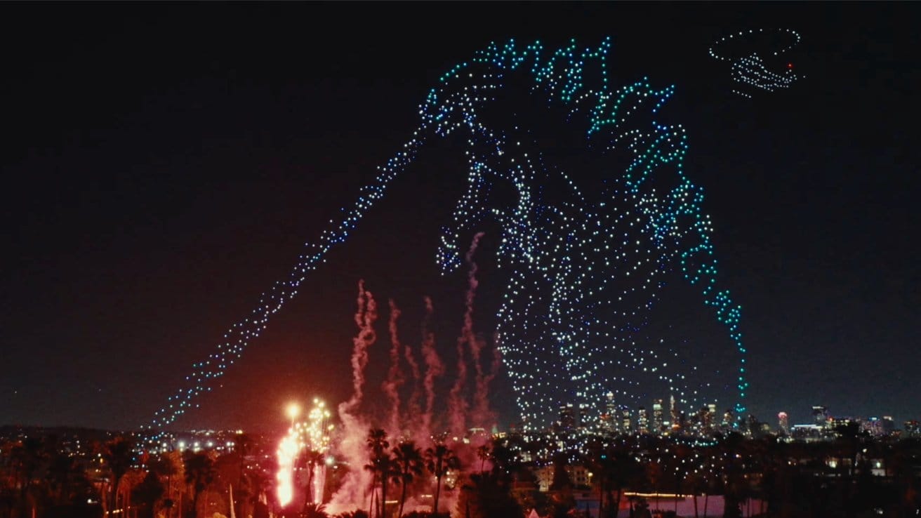 Шоу дронов по мотивам «Монарха» для Apple TV устанавливало новый мировой рекорд