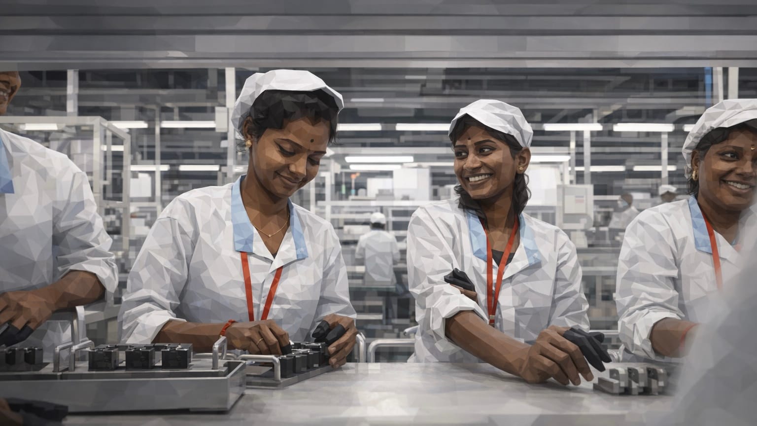 Роботы и Swift вместо конвейера: Apple меняет подготовку кадров в Индии