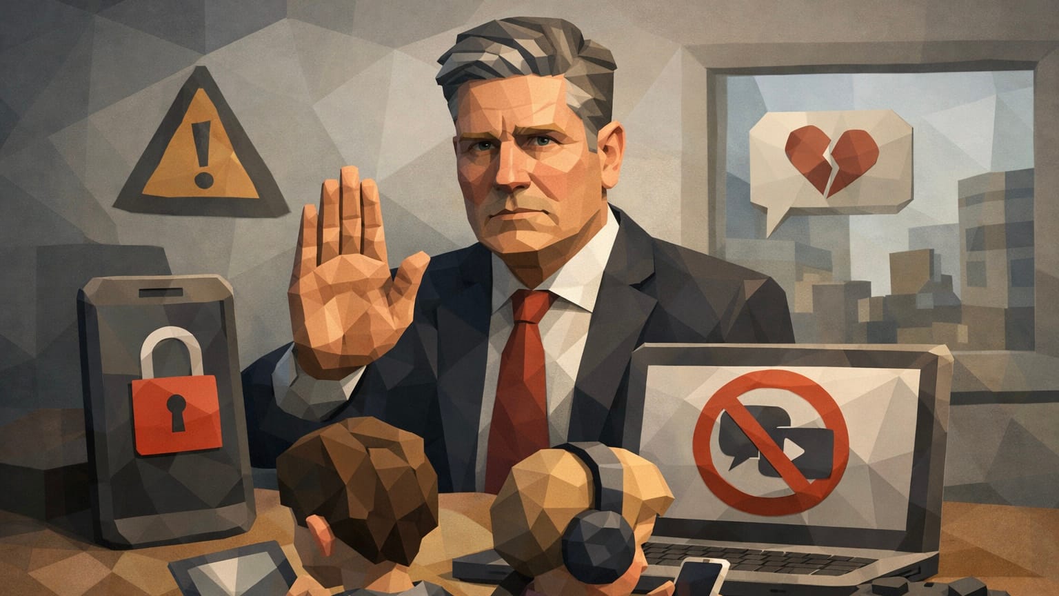 Лондон хочет мгновенно вводить ограничения ради защиты детей в сети