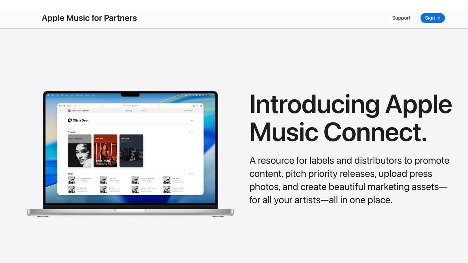 Apple запустила Apple Music Connect для лейблов и дистрибьюторов