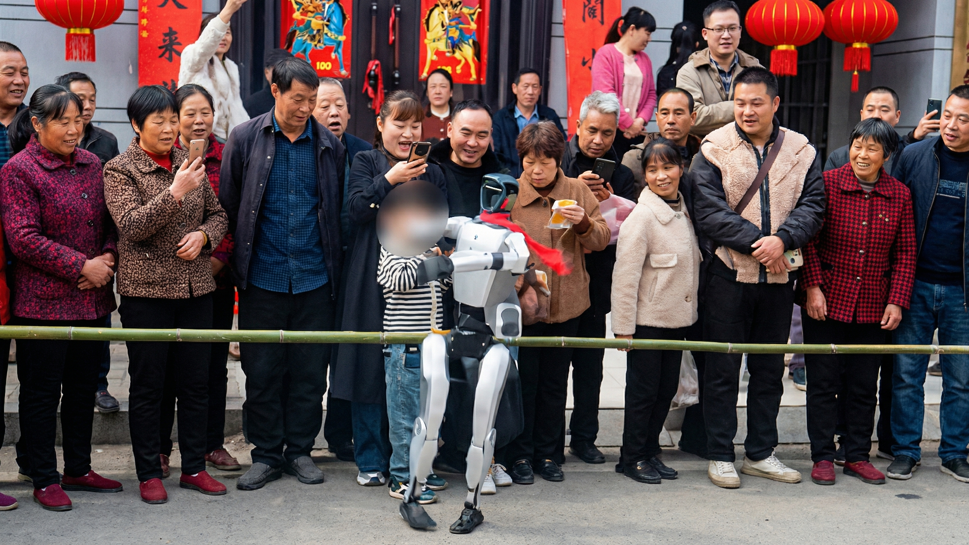 Началось: робот-гуманоид ударил ребёнка во время шоу в Китае