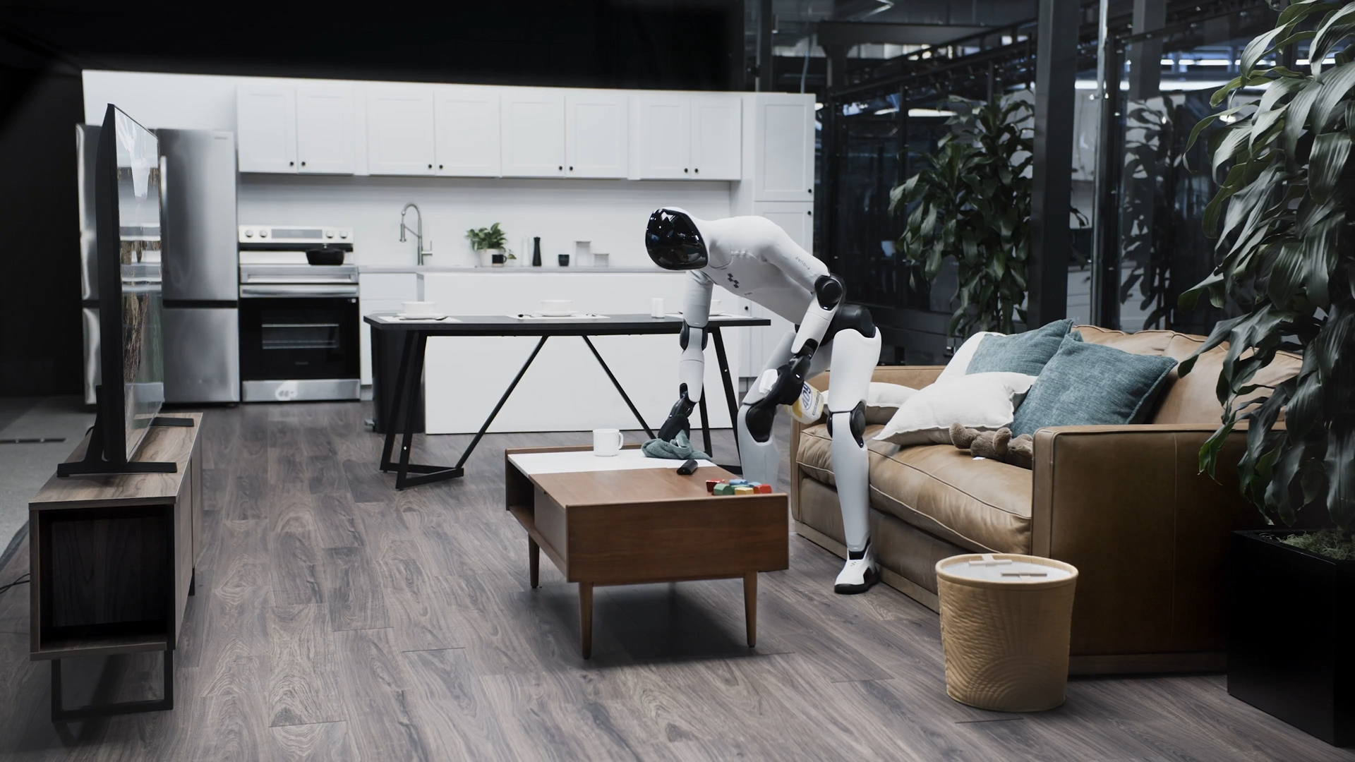 Figure AI показала в как андроид убирает дом