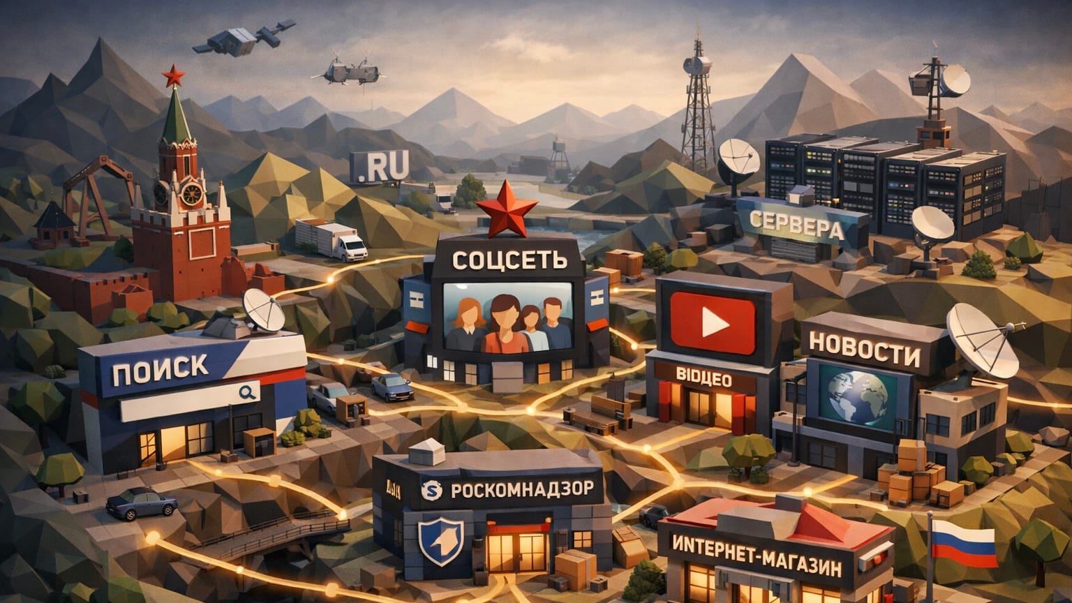 Как Россия готовит автономный интернет к 2028 году и при чём тут китайский опыт