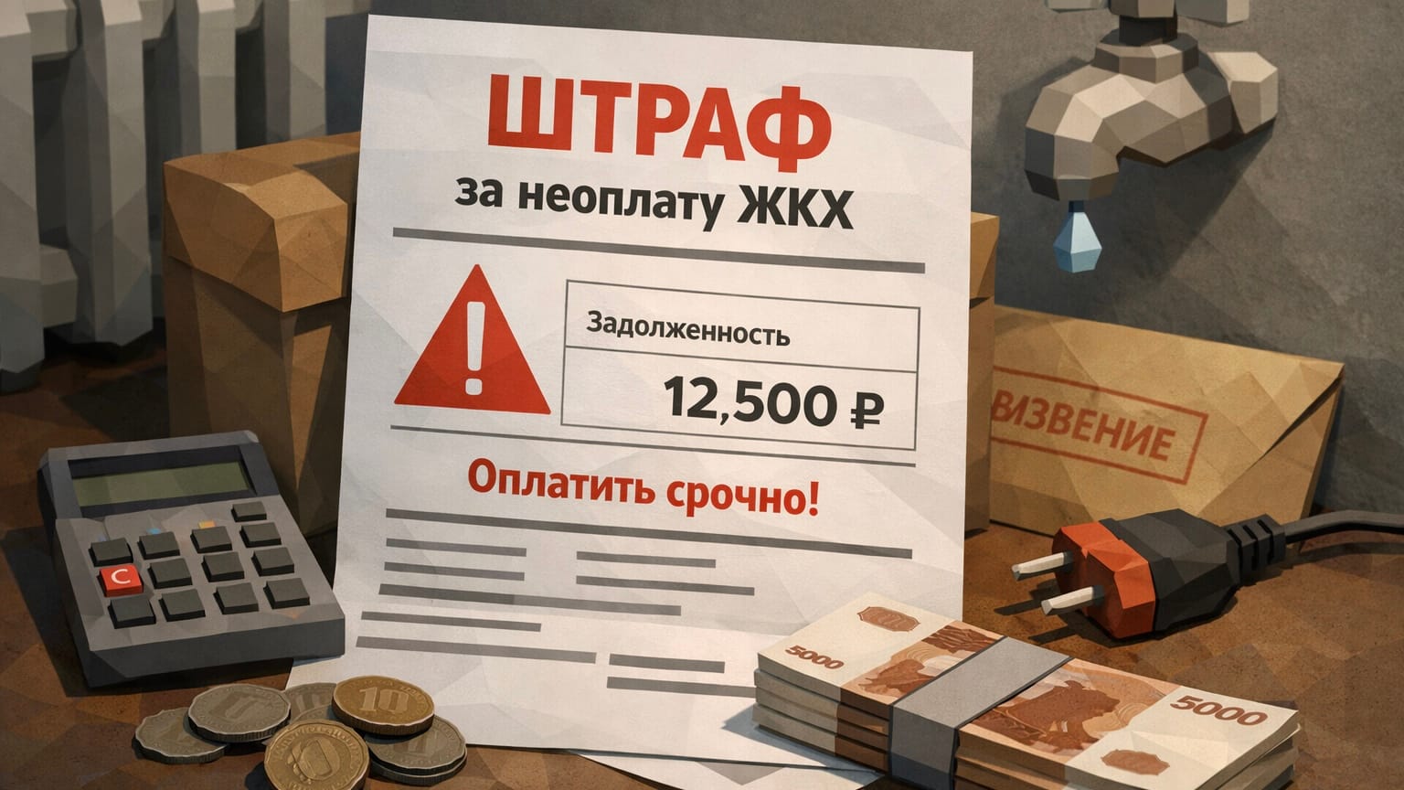 Правительство РФ готовит электронную систему взыскания долгов за ЖКХ