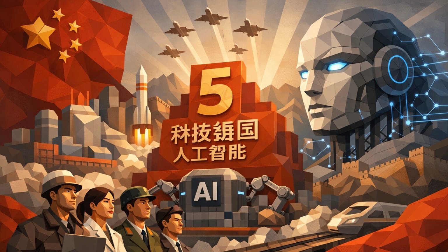 Китай делает ставку на тотальное внедрение ИИ: что вошло в новый пятилетний план Пекина