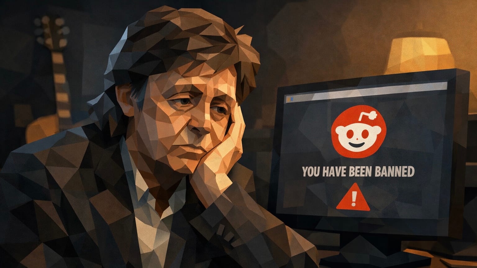 Пол Маккартни против алгоритмов: как экс-битла забанили в его собственном сабреддите