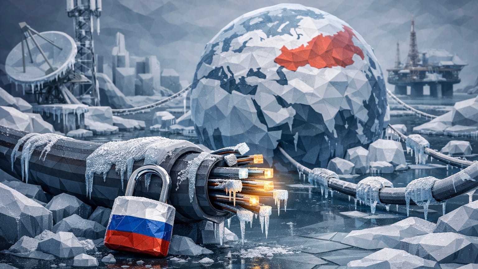 Российские операторы заморозили расширение зарубежных каналов связи