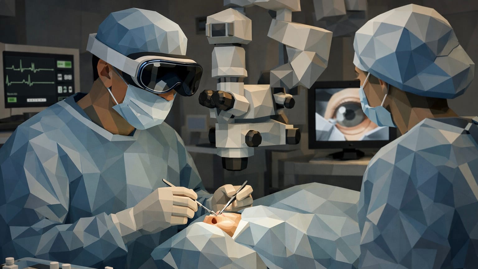 Врач впервые провёл операцию по удалению катаракты с использованием Apple Vision Pro