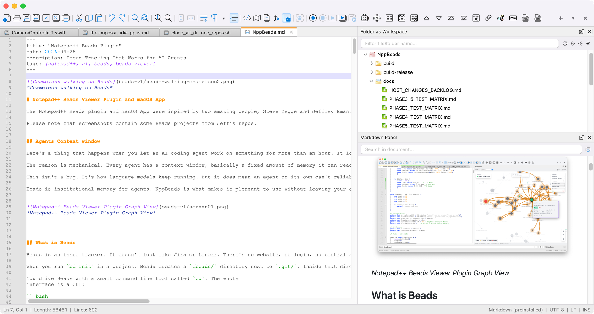Редактор Notepad++ появился на Mac после 20-летнего ожидания