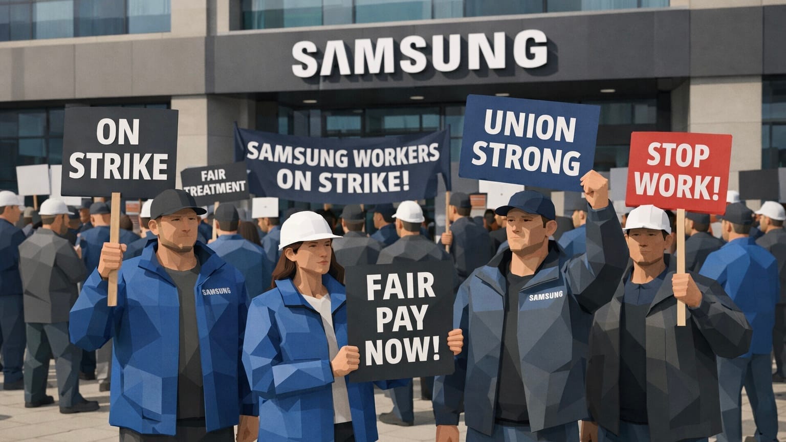 Суд Южной Кореи ввёл ограничения на забастовку сотрудников Samsung и встал на сторону руководства компании