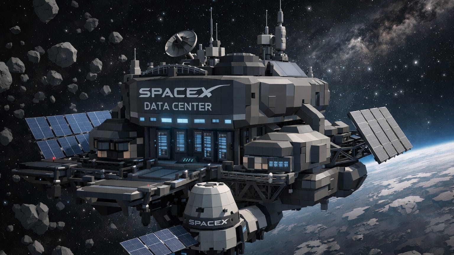 SpaceX замахнулась на запуск первого орбитального дата-центра для ИИ уже в 2027 году