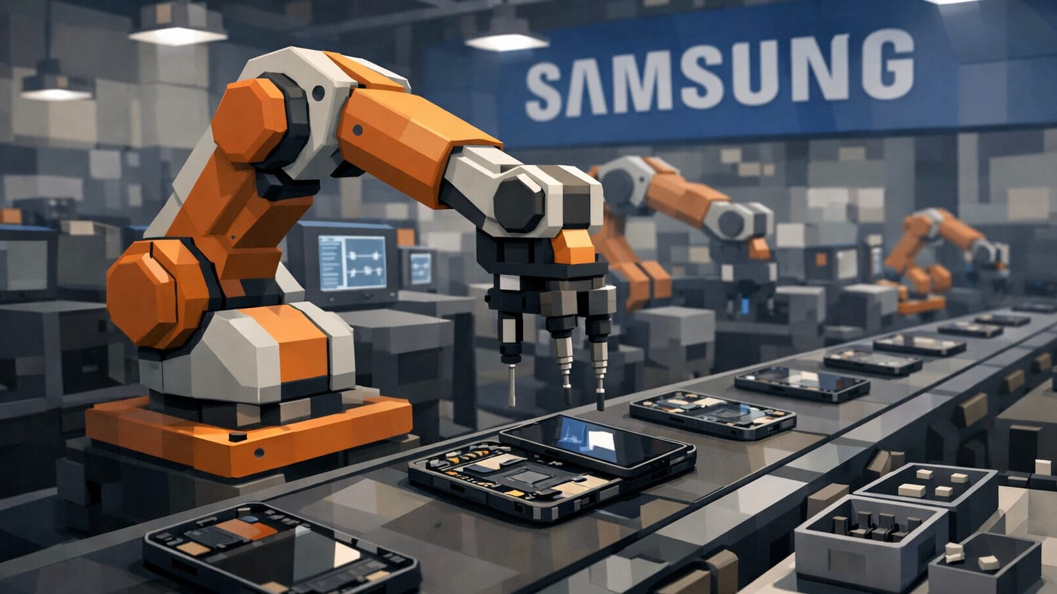 Samsung заменит людей на роботов после прошедших протестов