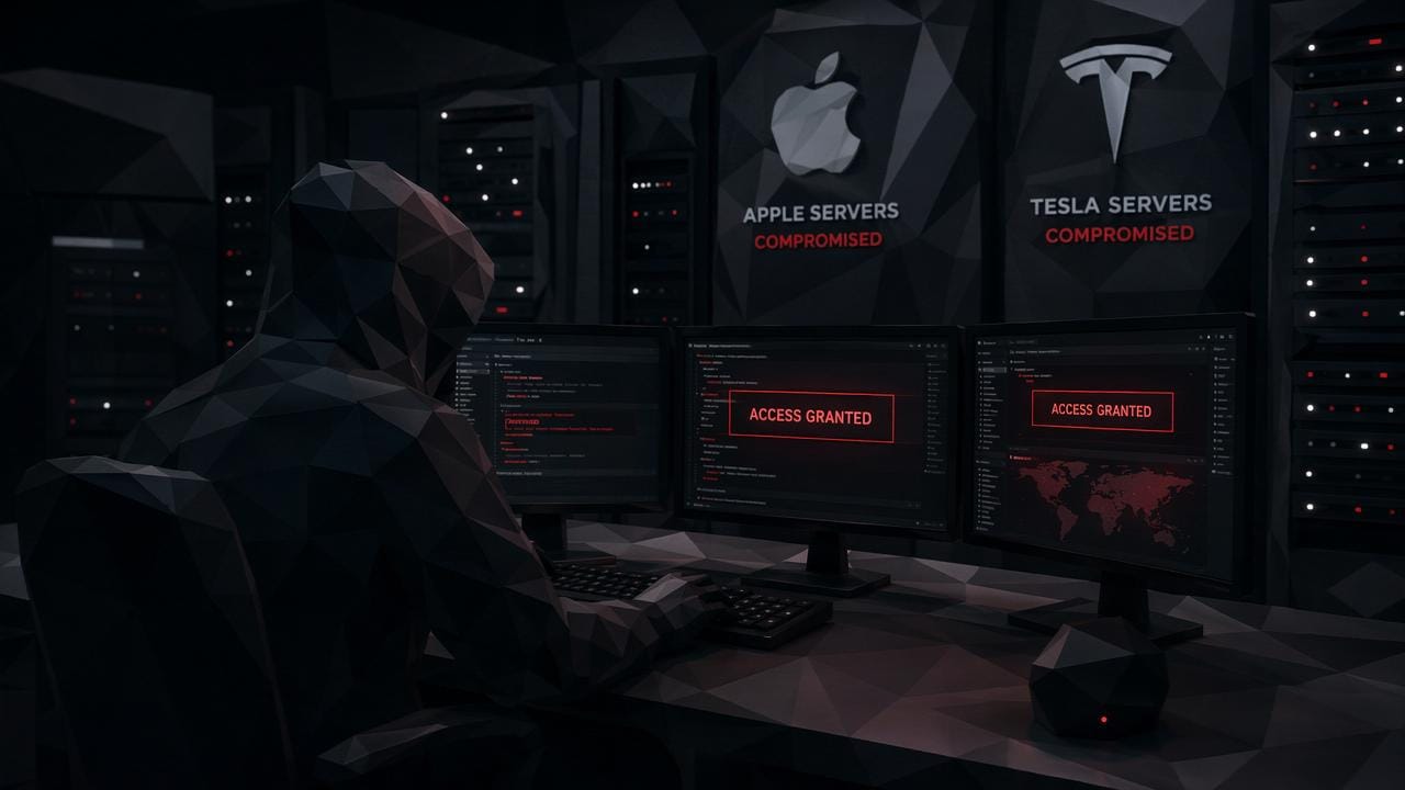 Утечка секретов: хакеры взломали индийского поставщика Apple и Tesla