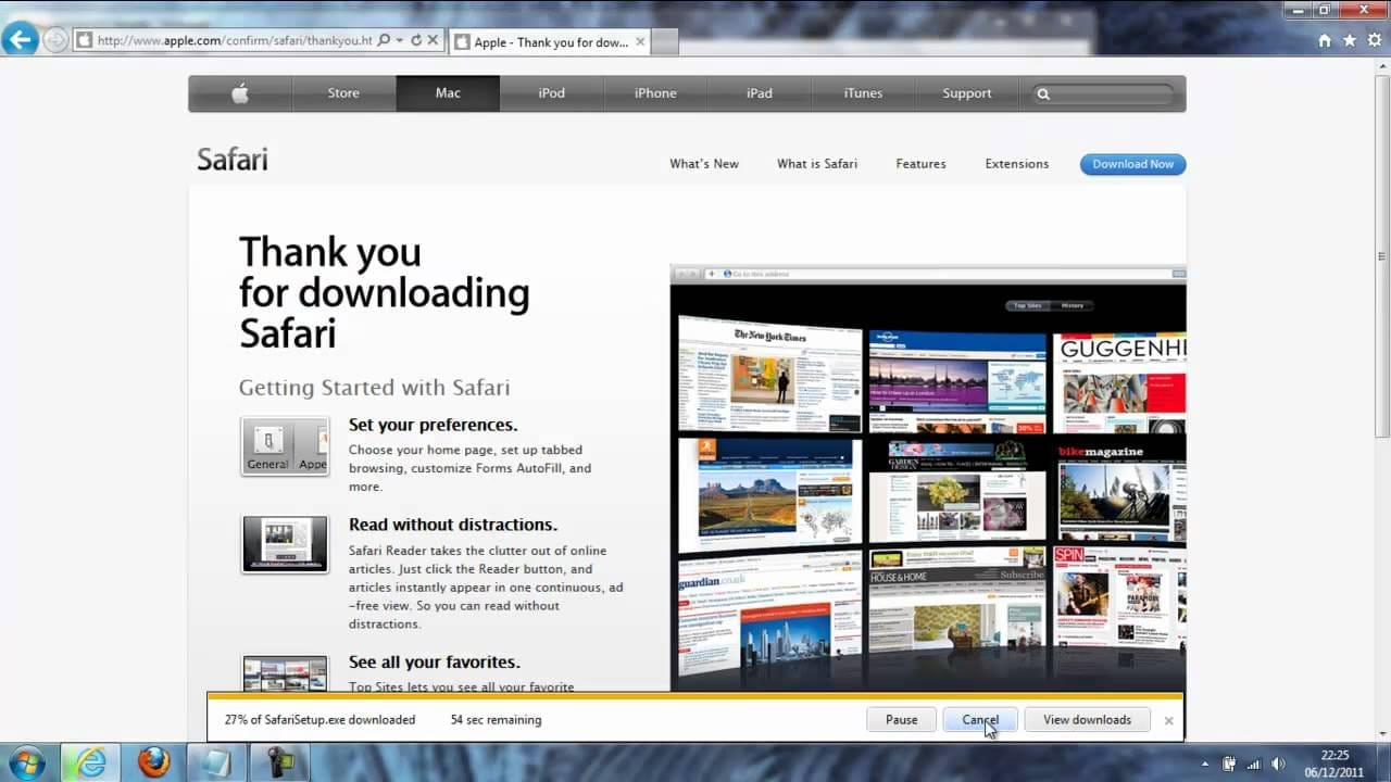 Этот день в истории Apple: Safari впервые появляется на Windows