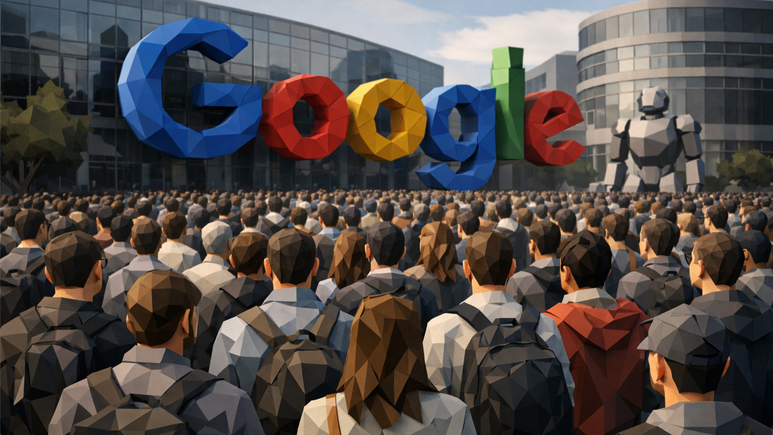 Тысячи сотрудников Google требуют защиты от увольнений на фоне бума ИИ
