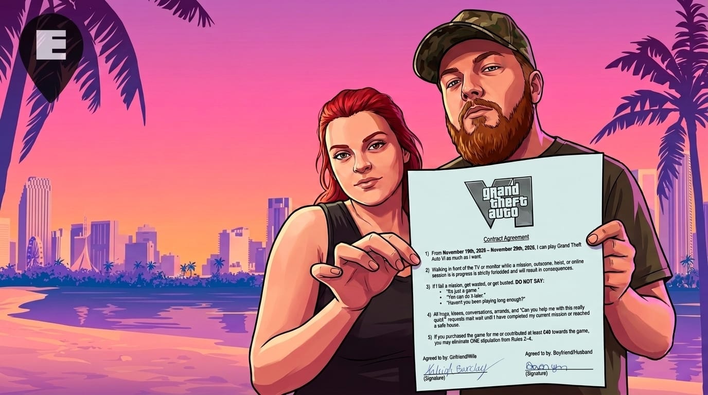 Британская пара заключила «контракт» перед релизом GTA VI