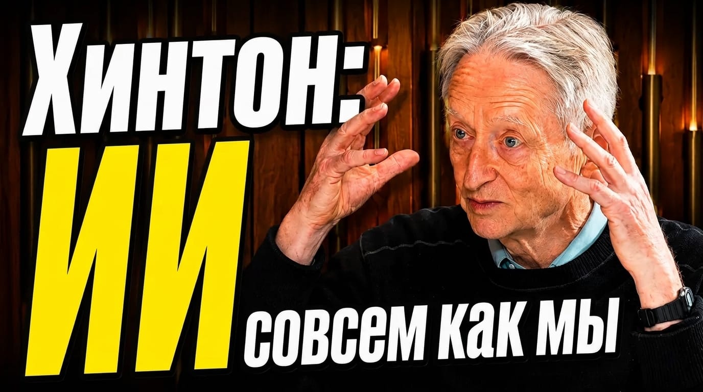 Джеффри Хинтон: ИИ уже обладает сознанием, но безопасность невозможна по закону