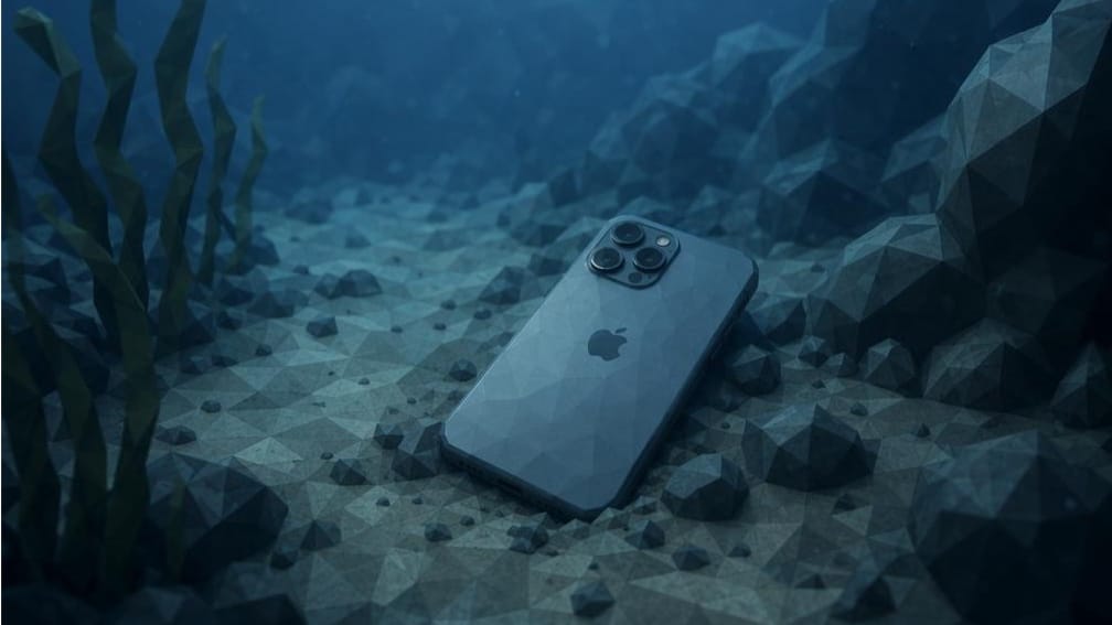 Уронила iPhone 16 Pro в море: смартфон выжил и снял своё спасение